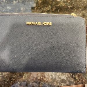 Michael Kors Navy Wallet